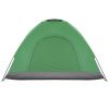 3-4 Person Camping Dome Tent Army Green